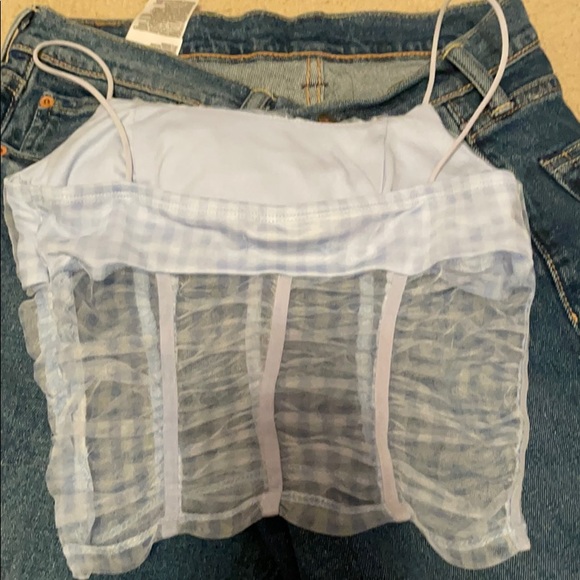 SOLD Sheer crop top - Picture 3 of 11
